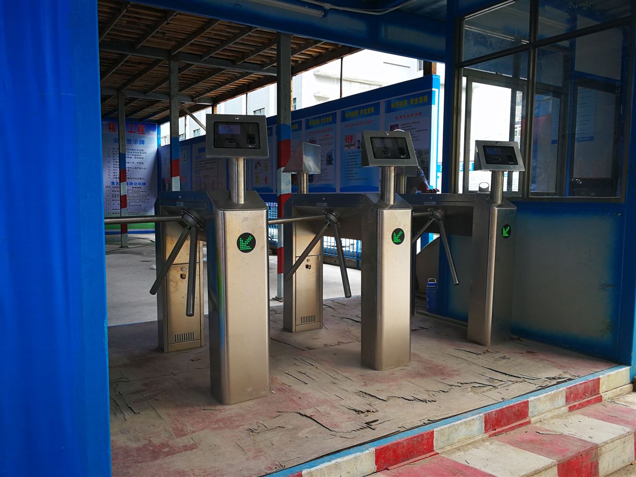 人脸识别闸机建筑工地实名制